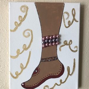 Canva hand painted 8x10โโ